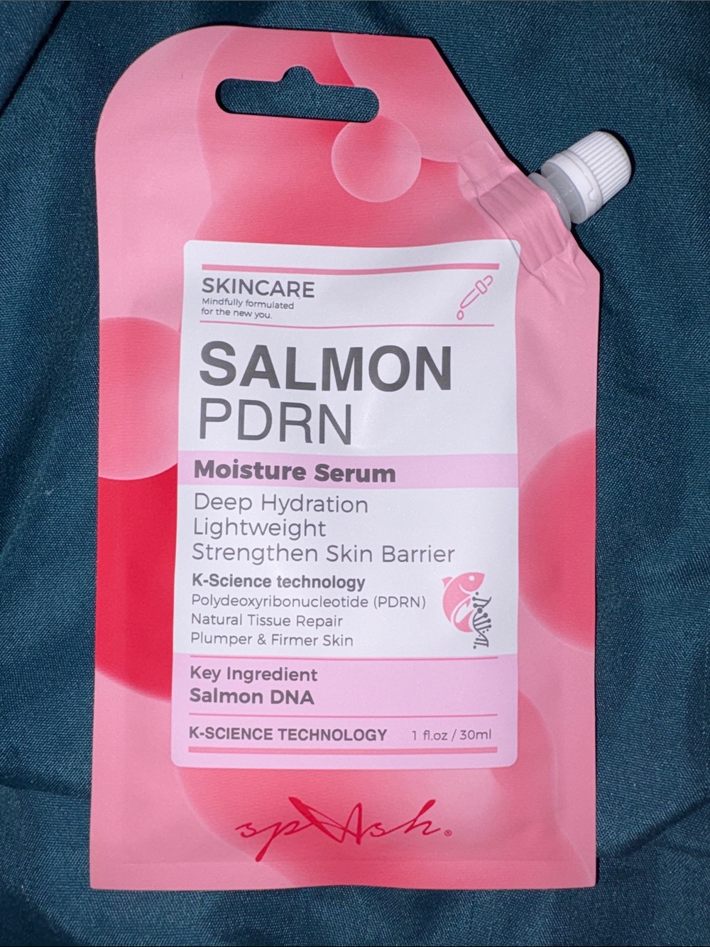 Splash Pink Salmon PDRN Moisture Serum Sachet